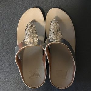 Fitflops Size 9 - Jeweled and Sparkly Sandals